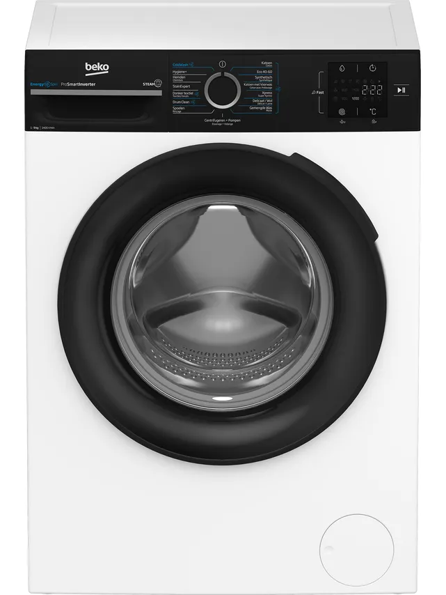 Beko BM3WFT3941B wasmachine wit, foto 2