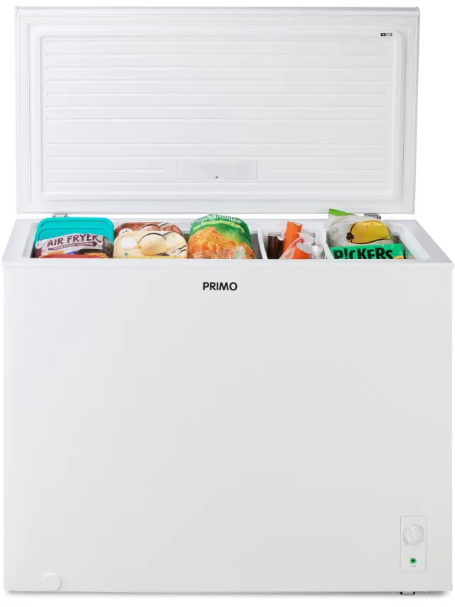 PRIMO PR188DVK Diepvrieskist - 293L - D - Diepvrieskoffer - Koelen en Vriezen - Wit