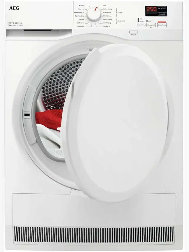 Aeg TR71800 - 7000 serie - Warmtepompdroger - 8 kg White