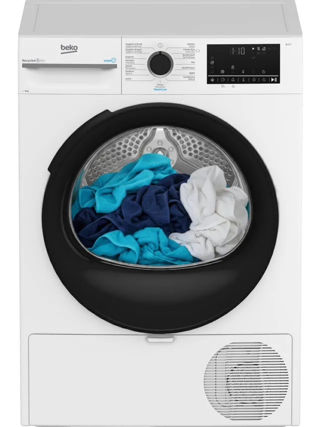 Beko BM3T3824W - Wasdroger - Warmtepompdroger - 8 kg - Energielabel C White