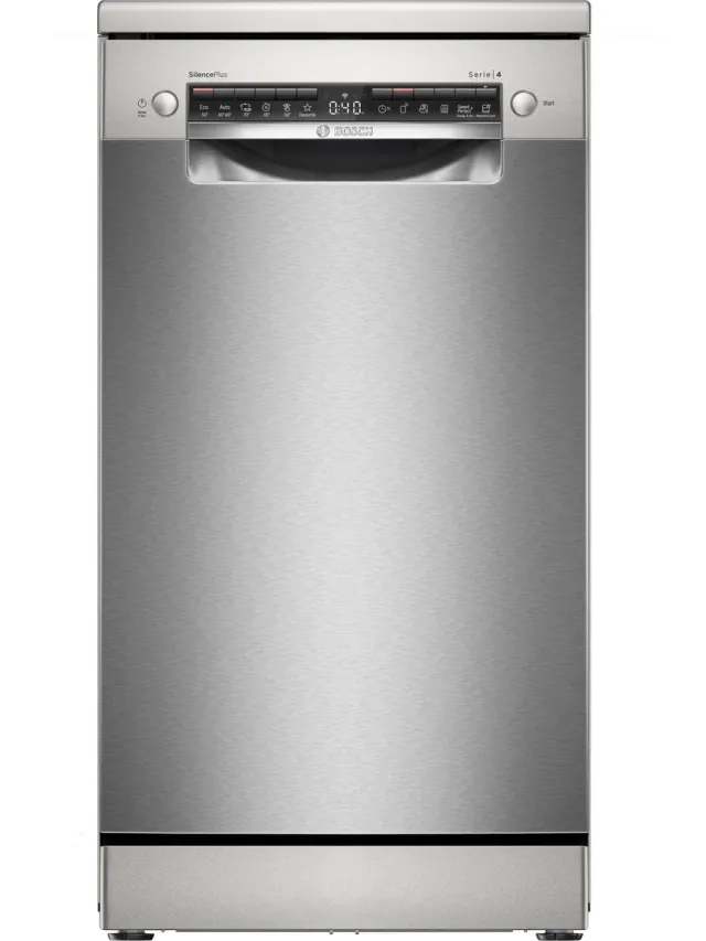 Bosch SPS4EMI24E vaatwasser vrijstaand, 10 couverts, 45 cm Roestvrijstaal