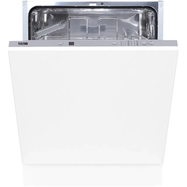 Etna VW544N volledig geïntegreerde vaatwasser RVS