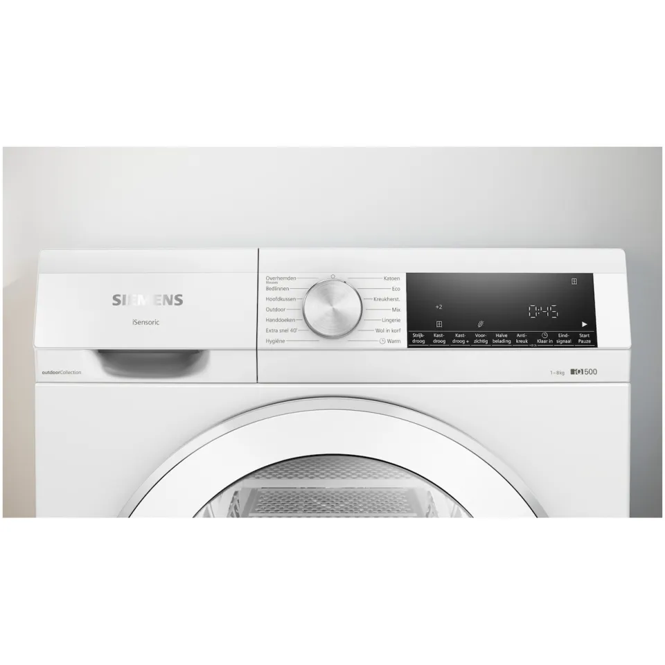 Siemens WQ33G1DENL warmtepompdroger wit, foto 3