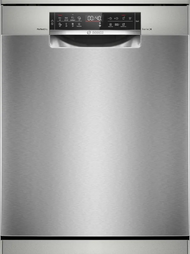 Bosch SMS6ZCI16E vrijstaande vaatwasser | RvS | Energielabel B | Zeolith Roestvrijstaal