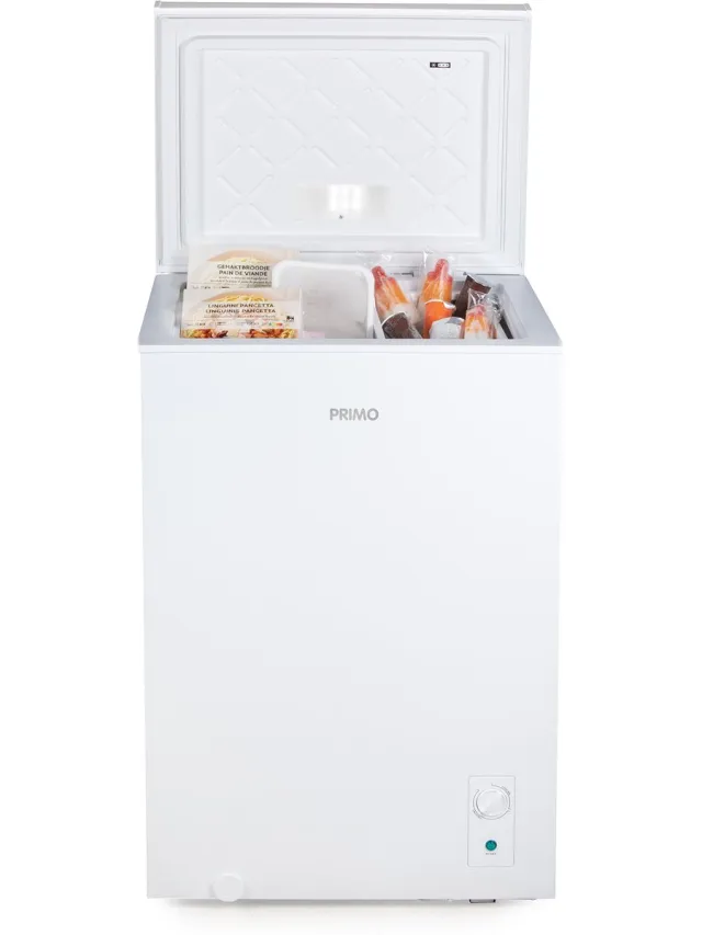 PRIMO PR158DVK diepvrieskist, 99 liter, energieklasse E Wit