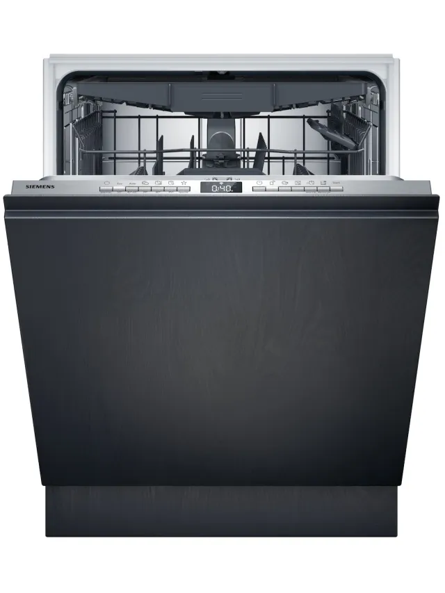 Siemens SN75ZX16CE vaatwasser, inbouw, 14 couverts Zwart