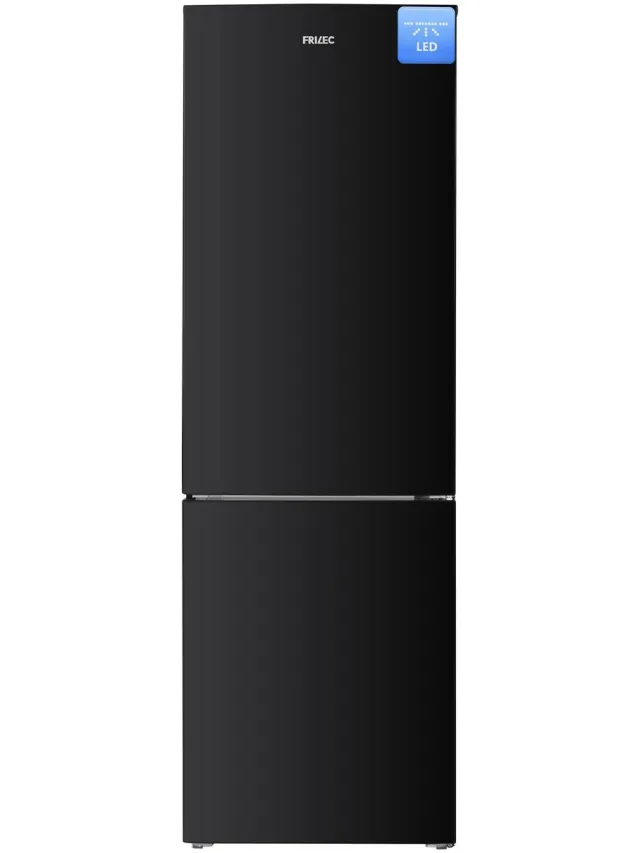 Frilec BONN325-040CB koel-vriescombinatie, 315 liter, zwart