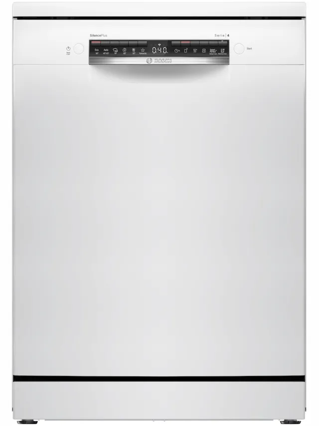 Bosch SMS4EVW00E vrijstaande vaatwasser, 14 couverts, 60 cm Wit