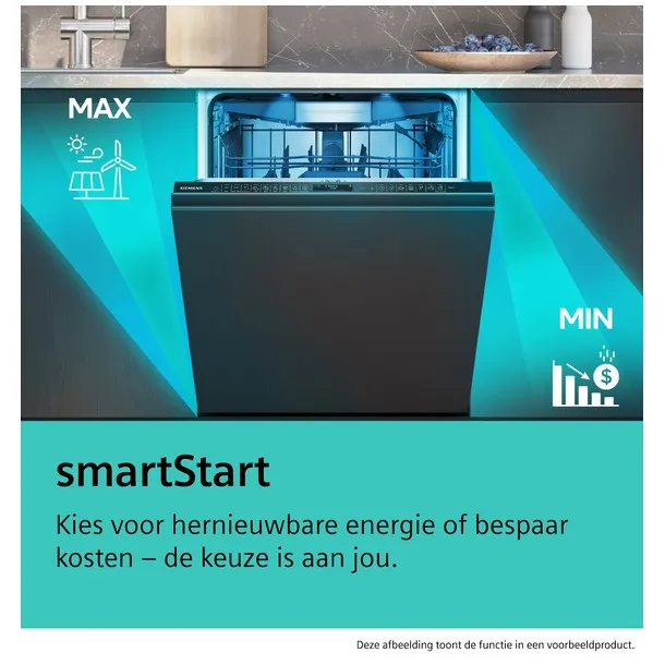 Siemens SN23HI05KE vrijstaande vaatwasser grijs, foto 3