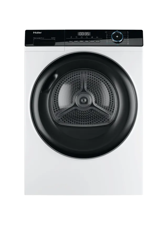 Haier Hd90-a2939 -s Ipro 3 Dry 9kg - Warmtepompdroger 9 Kg 65 Db Energielabel E White