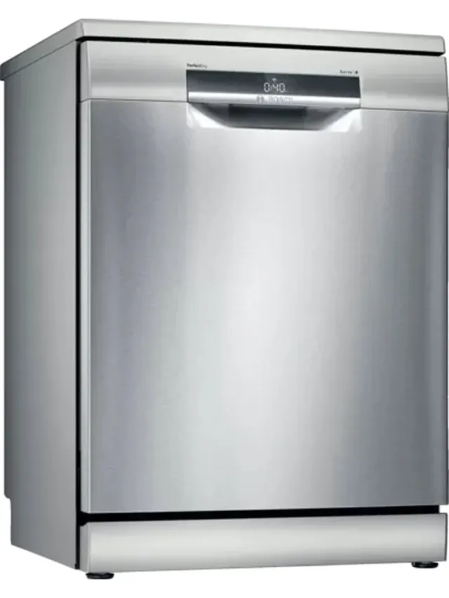 Bosch SMS6ZCI08E - Vrijstaande vaatwasser - 42 dB - Energielabel B Roestvrijstaal