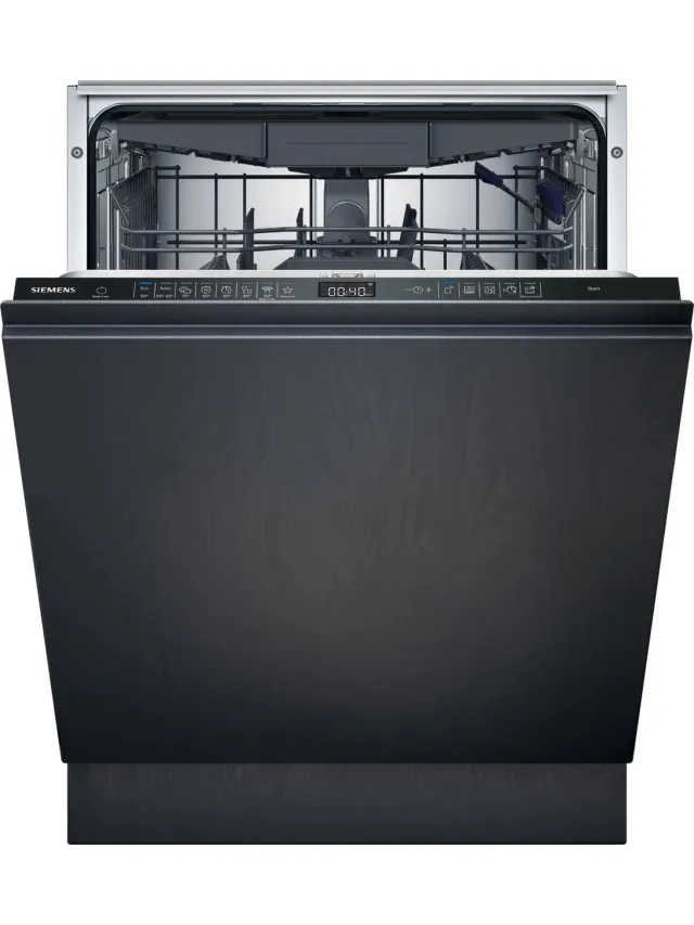 Siemens SN95EX11CE iQ500 volledig geïntegreerde vaatwasser - 14 couverts - Inductie - L60cm - 42dB - Klasse B - Staal/RVS Niet van toepassing