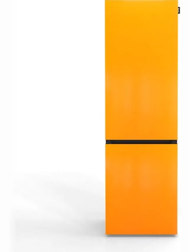 Nunki Large Combi NFA – Koel-vriescombinatie – No Frost – A-klasse – 304 liter – Sunflower Gloss Zonnebloem
