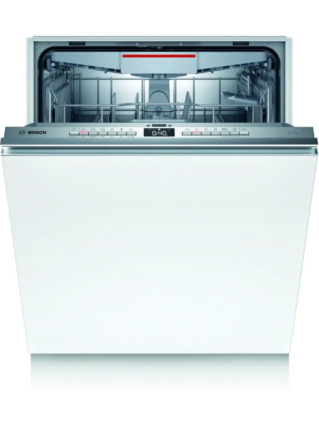 Bosch SMV4HVX31E - Serie 4 - Inbouwvaatwasser - Volledig integreerbaar SILVER