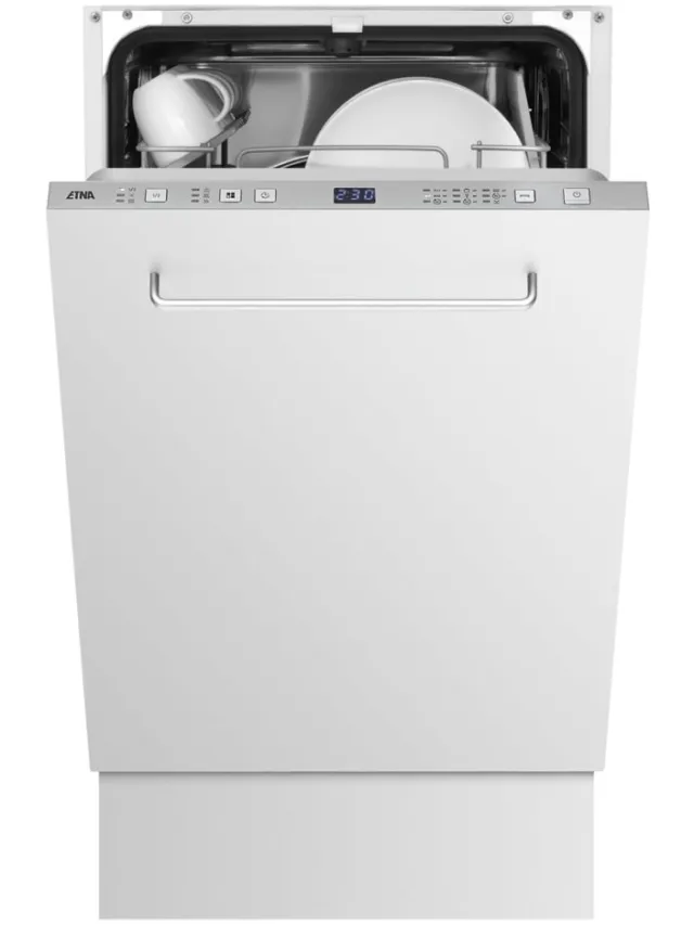 Etna VW47SM volledig geïntegreerde vaatwasser RVS