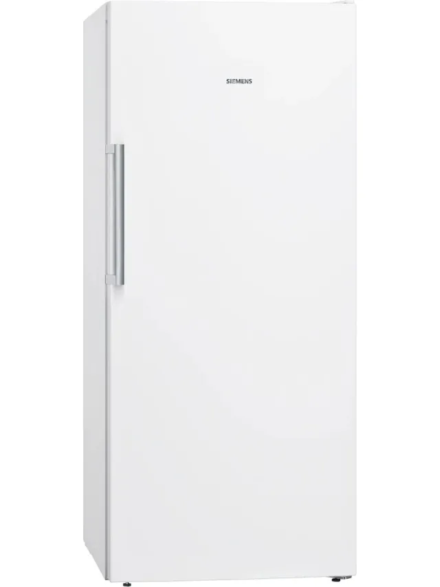 Siemens GS51NAWCV - iQ500 - Vriezer - 161 x 70 cm - Wit - Energielabel C - noFrost - iceTwister White