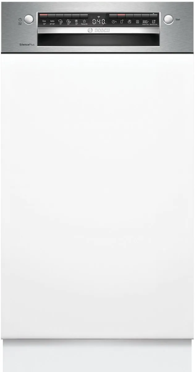 Bosch SPI4EMS17E - Vaatwasser RVS (geborsteld staal)