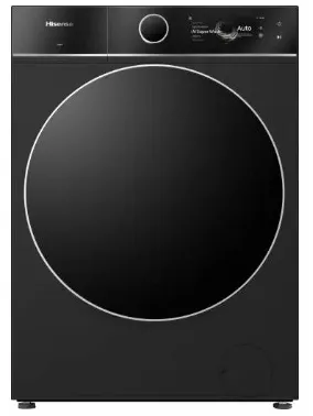 Hisense WF7I1248BBR/BLX wasmachine zwart