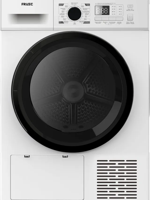 Frilec KOBLENZ8882TWP-030 - Warmtepompdroger - Wit - 8kg Laadvermogen