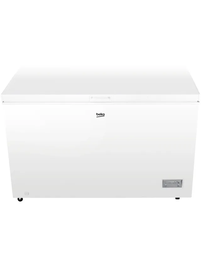 Beko CF380EWN vrieskist, 371 liter vrijstaand Wit
