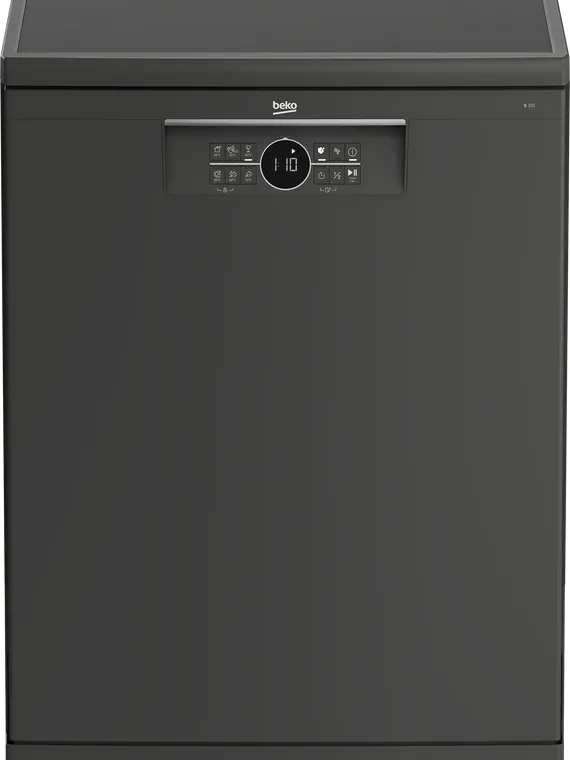 Beko BDFN26440MG vaatwasser, vrijstaand, 14 couverts manhattan grey, foto 2
