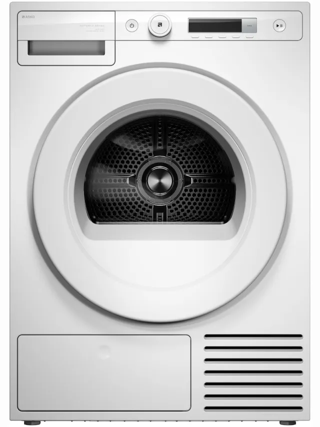 Asko T108HW warmtepompdroger, energieklasse C, wifi wit