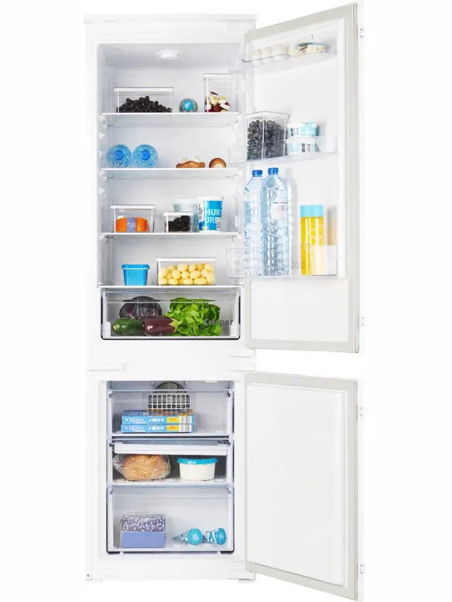 Beko BCHA275K41SN -Inbouw Koel- vriescombinatie