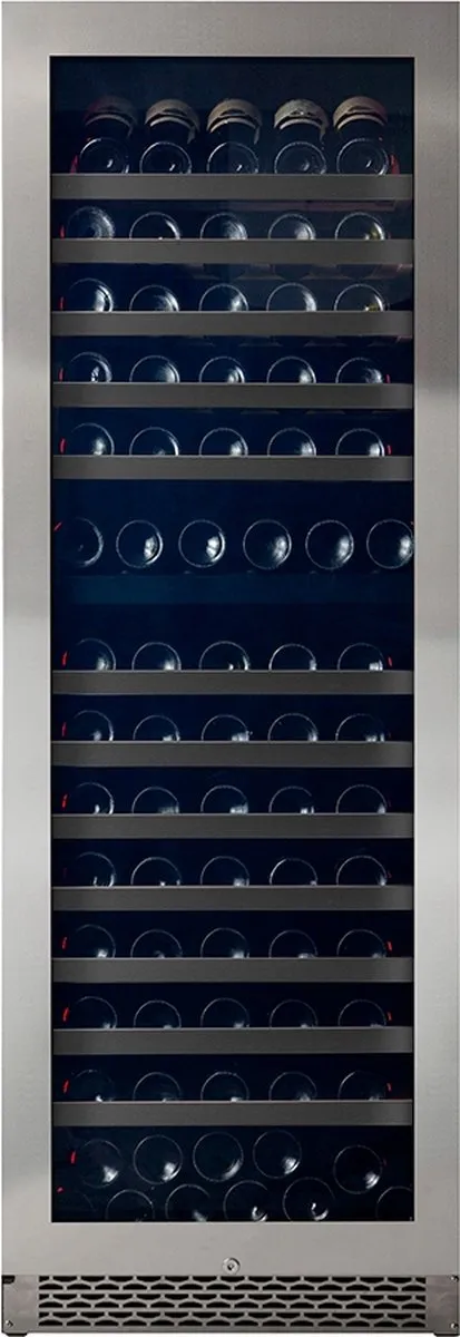 Pevino Majestic 150 flessen - 2 zones - Roestvrij stalen front Stainless steel