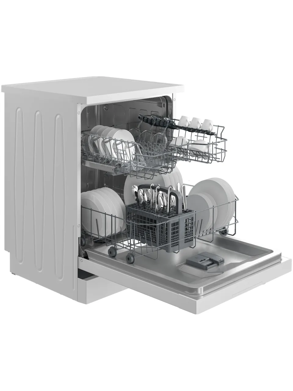 Beko BDFN06330W vaatwasser, vrijstaand, 13 couverts wit, foto 6