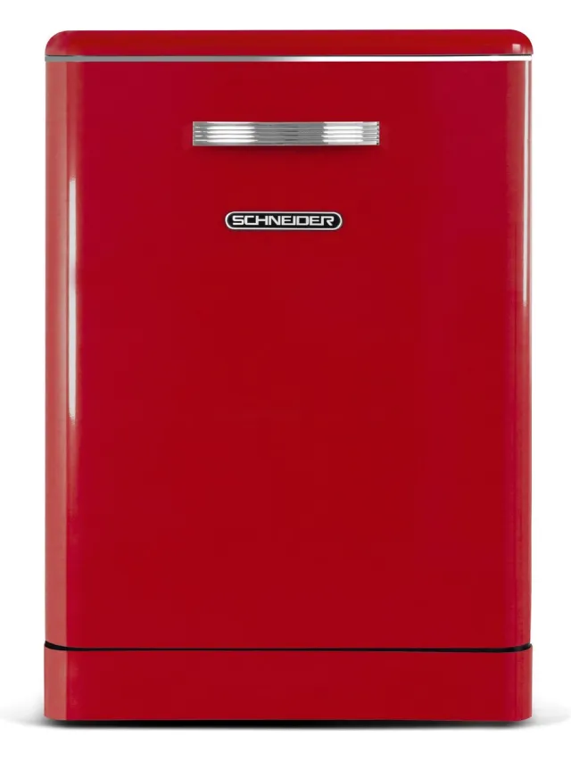 Schneider SDW1444VR - Vaatwasser - Red