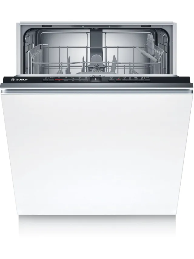 Bosch SMV2ITX57E - Serie 2 - Volledig geïntegreerde vaatwasser - Home Connect - Extra droog optie voor grondige droogresultaten - 60 cm Wit