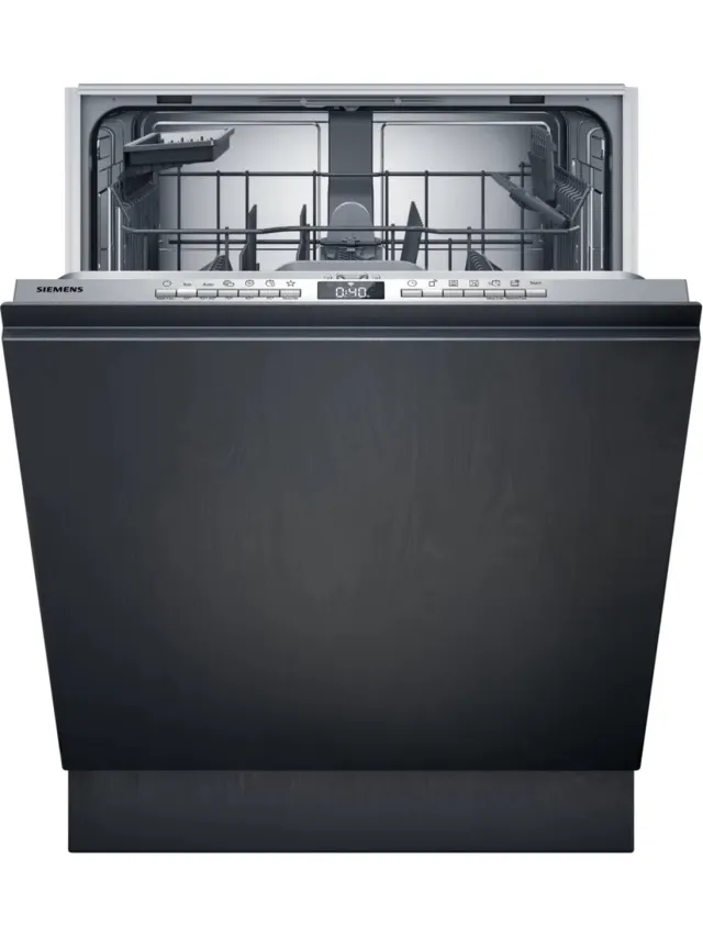 Siemens SN63EX04TE - iQ300 - Inbouwvaatwasser - 60 cm - Energielabel B - Home Connect - varioSpeed Plus je vaat tot wel drie keer zo snel schoon - infoLight RVS