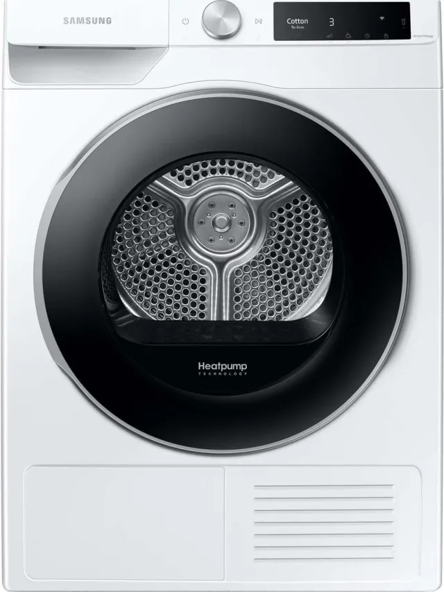 Samsung DV90T6240LE - 6000 serie - Warmtepompdroger - 9kg - 5 jaar garantie in Nederland Wit