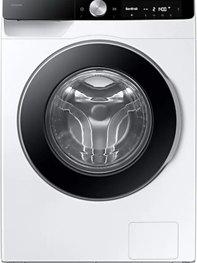 Samsung 6000 serie - Wasmachine WW11DG6B85LK - A klasse - Wit - Autodose - Stoom - AI Wash - AI Ecobubble - Spacemax
