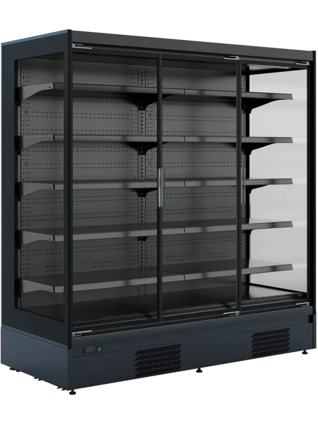 Combisteel Wandkoeling - Mike - Zwart - +2°C/+4°C - Geforceerd - 1350x865x2000mm