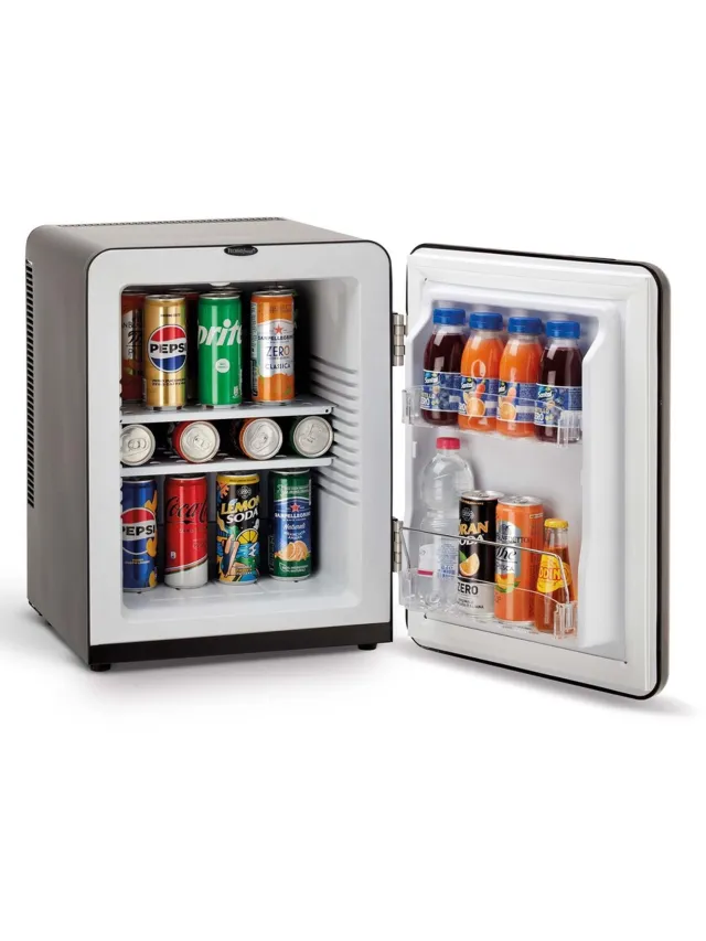 Technomax BM40 Retro Zwart thermo-elektrische koelkast - 40 liter