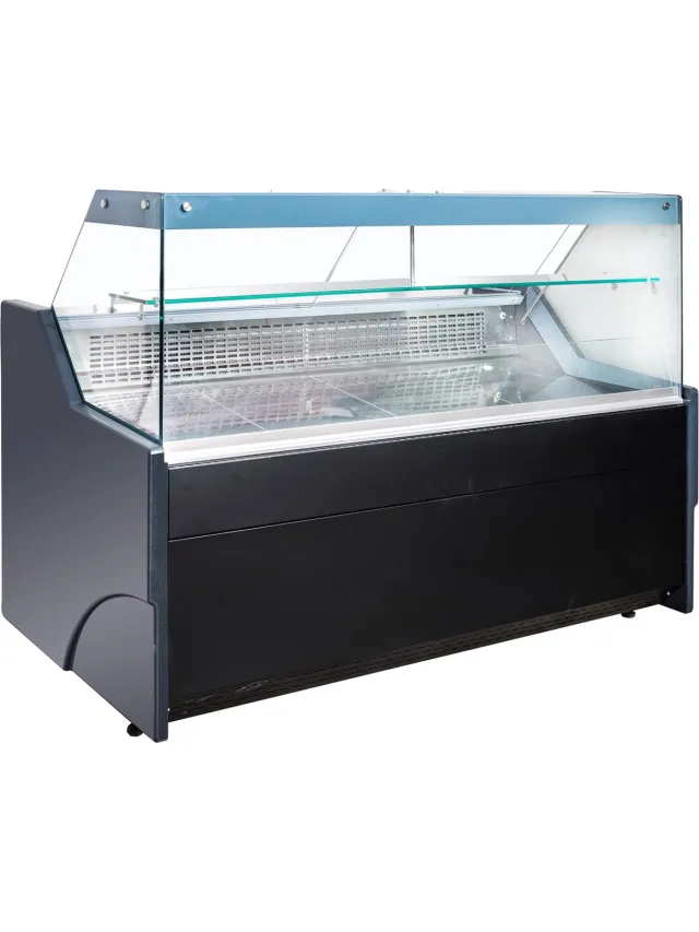 Combisteel KOELVITRINE WESLEY 2.0 - CombiSteel 7090.0095 - Horeca & Professioneel Zwart