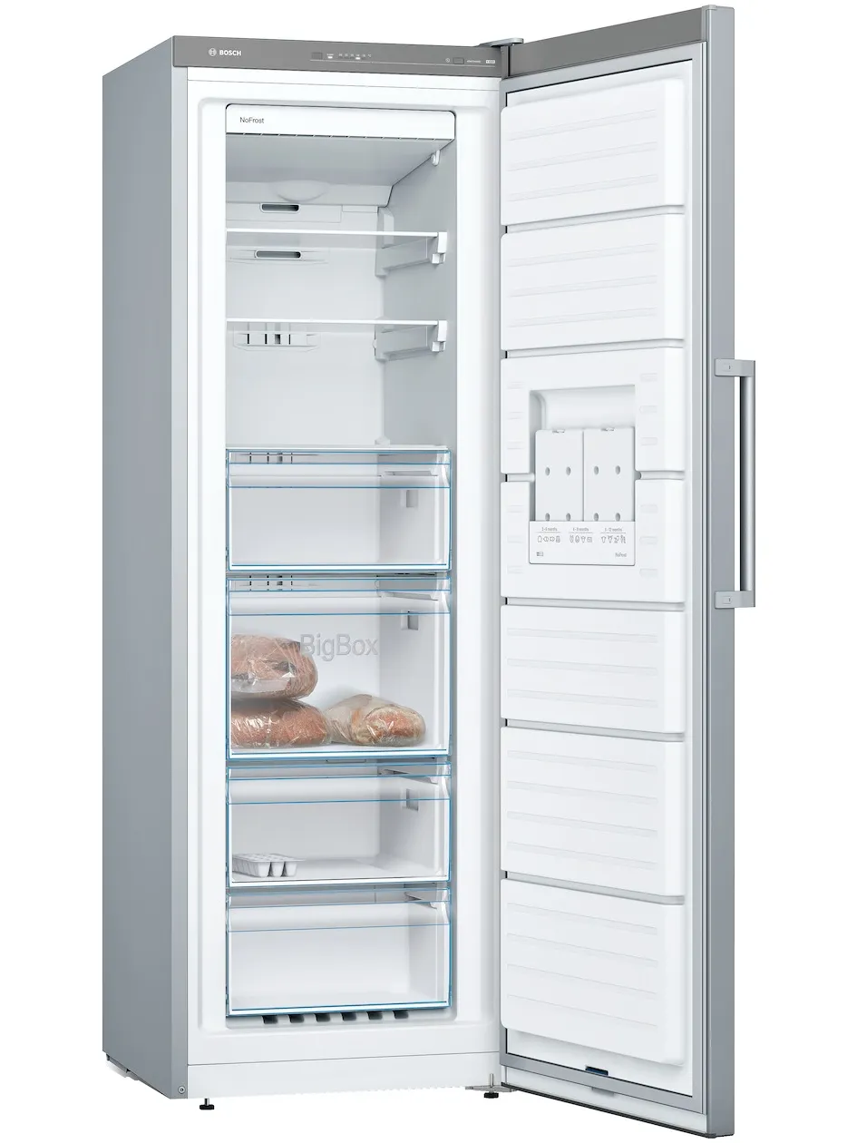 Bosch GSN33VLEP Vrieskast Grijs, foto 3