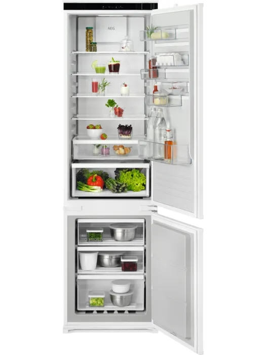 AEG 6000 serie TwinTech® NoFrost Koel/vrieskast inbouw MultiSpace 189.4 cm NSC6M191ES