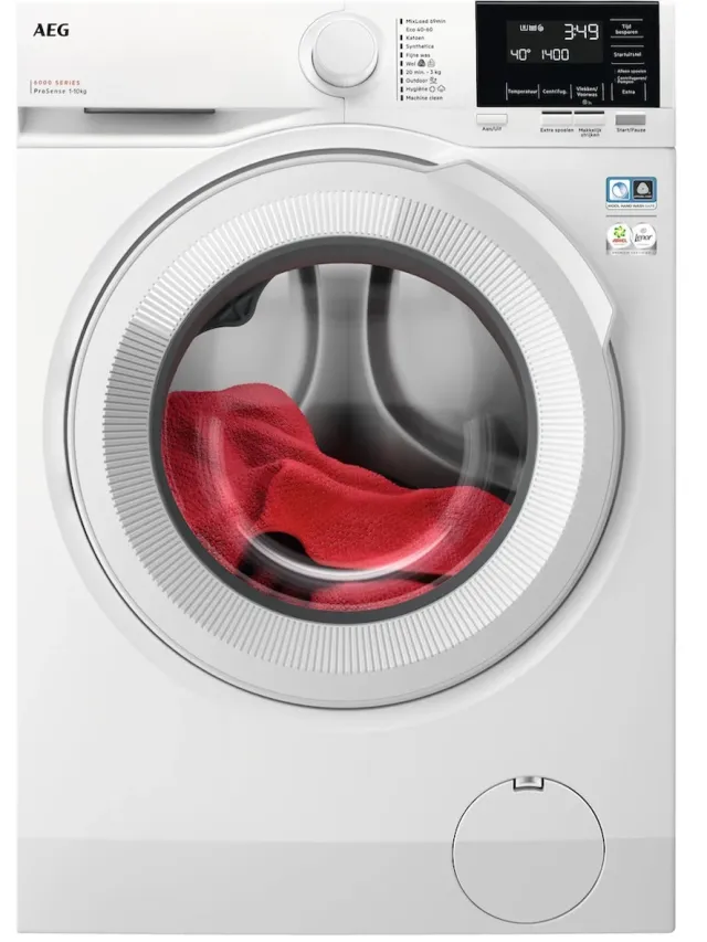 AEG LR63842 wasmachine wit