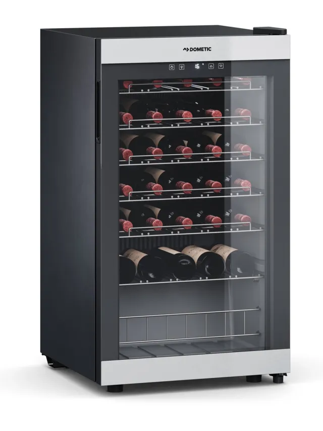 Dometic Vrijstaande Wijnkoelkast C35F 48 cm diep Zwart