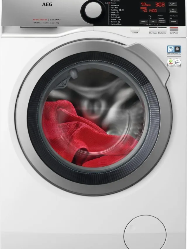 AEG L8FEOKOMIX 8000 serie ÖKOMix - Wasmachine - 9kg - 1600 rpm Wit