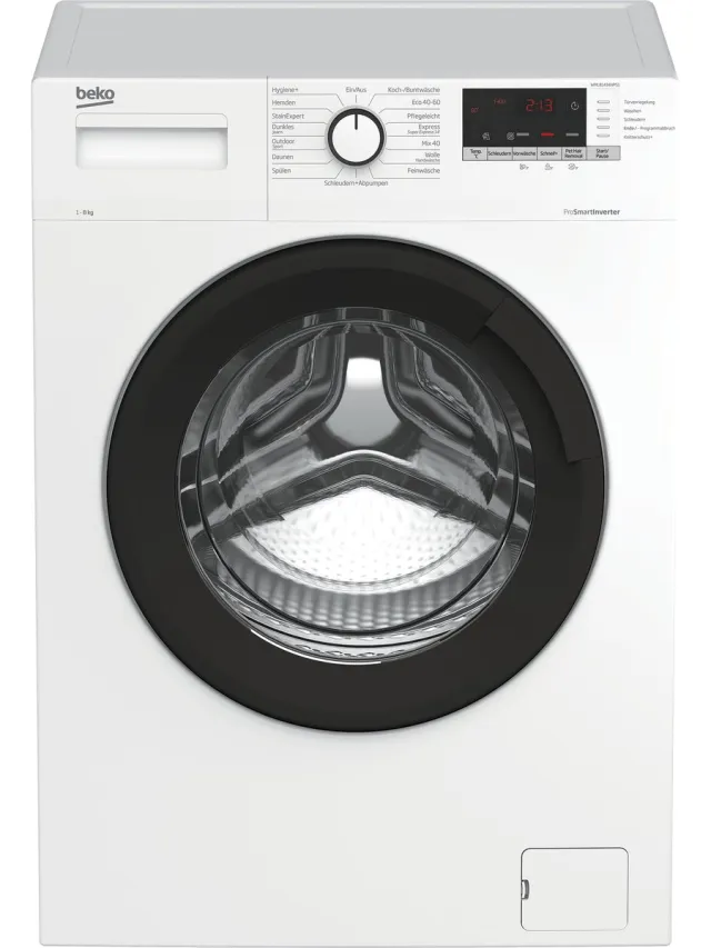Beko WML81434NPS1 - Wasmachine - 8 kg - 1400 rpm - Energielabel C Wit