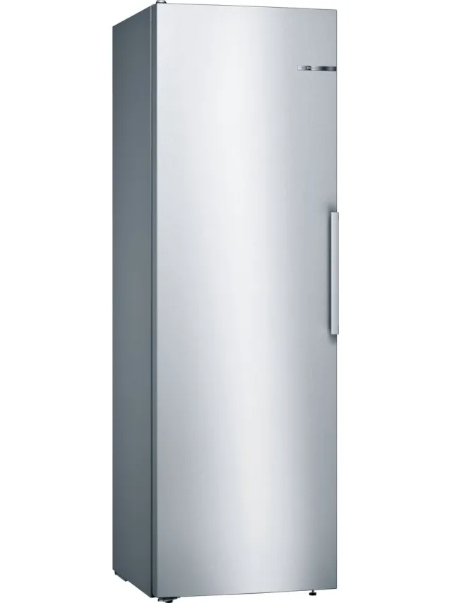 Bosch KSV36CIDP- Serie 4 - Vrijstaande koelkast - 186 x 60 cm - Zilver - Anti-fingerprint -Groente en fruit blijft langer vers met de VitaFresh lade