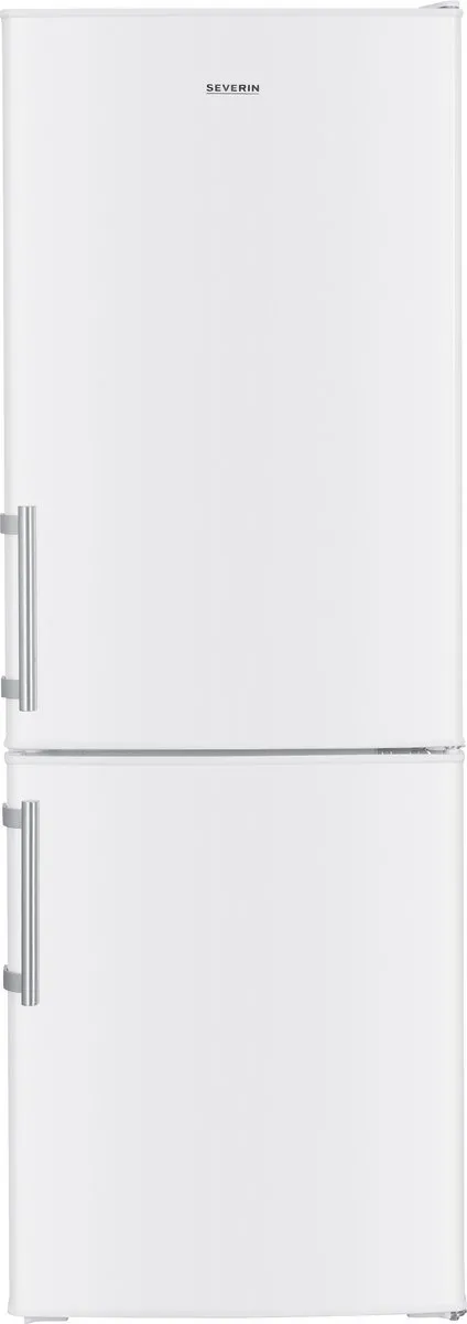 Severin DT 8770 Koel/vriescombinatie - Wit - 173 liter (151/52) - Energielabel C - Groentebox - LED verlichting - 4* vriesvak - openingsalarm - verstelbare planken - draairichting deur aanpasbaar - 142,5 x 49,5 x 56,0 cm