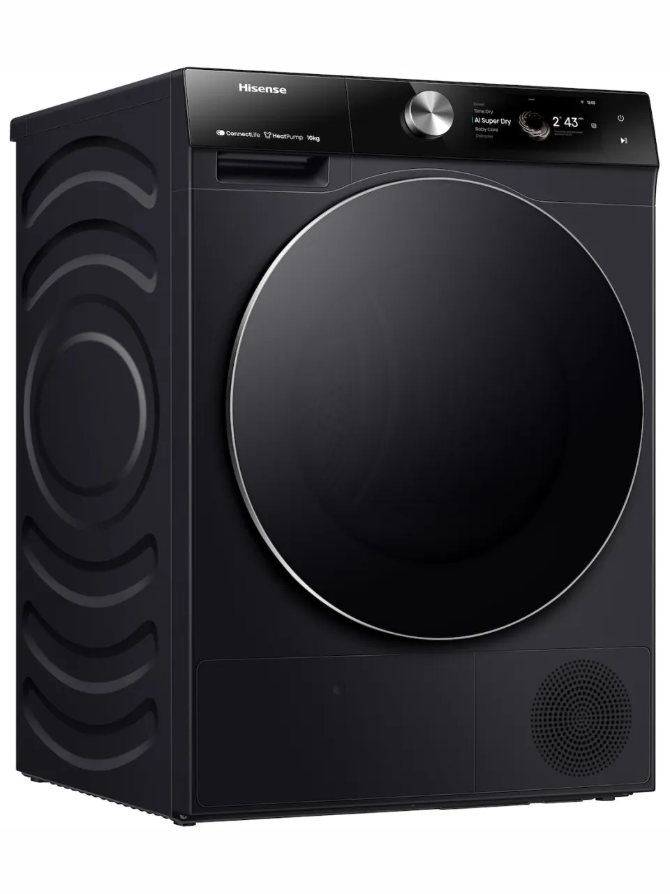 Hisense DH7S107BB warmtepompdroger zwart, foto 2