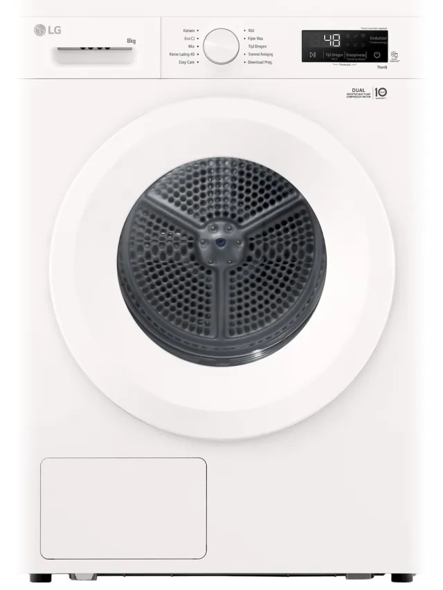 LG RHX1008NWH Warmtepompdroger Wit