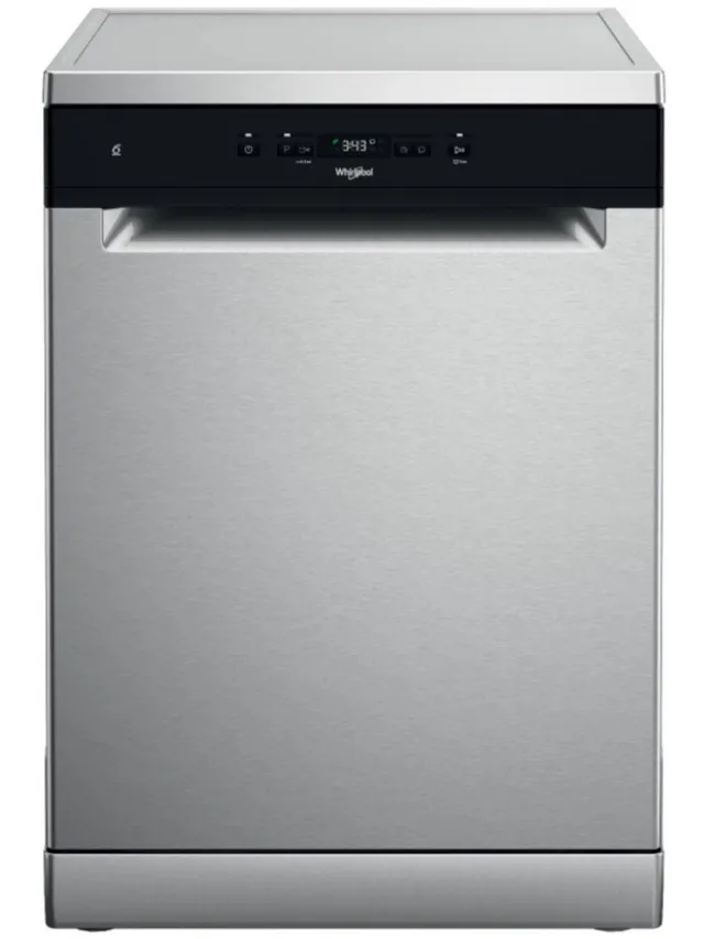 Whirlpool W2F HD624 X - Vrijstaand vaatwasser - 14 couverts Roestvrijstaal