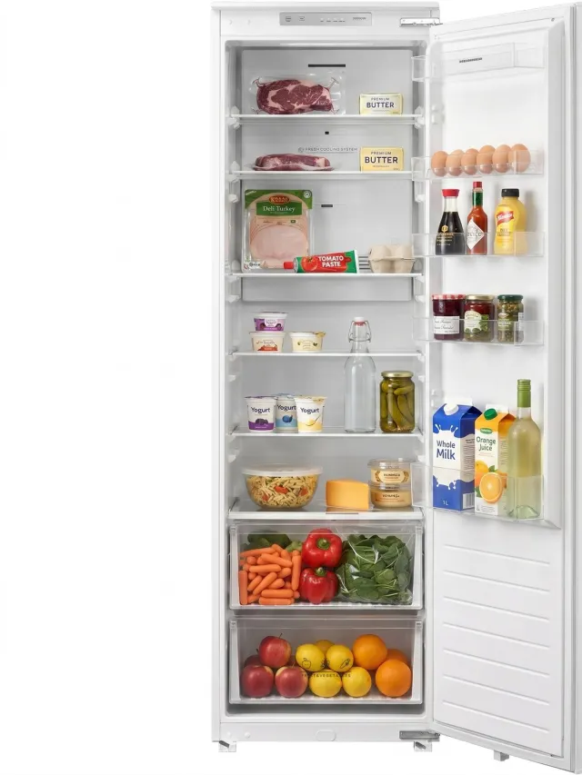 Heinner HF-BIM304NFINVE++ Inbouw Koelkast 304 L – No Frost – Deur Open Alarm – Elektronische Bediening – Superkoelfunctie – Wit – 5 Jaar Garantie