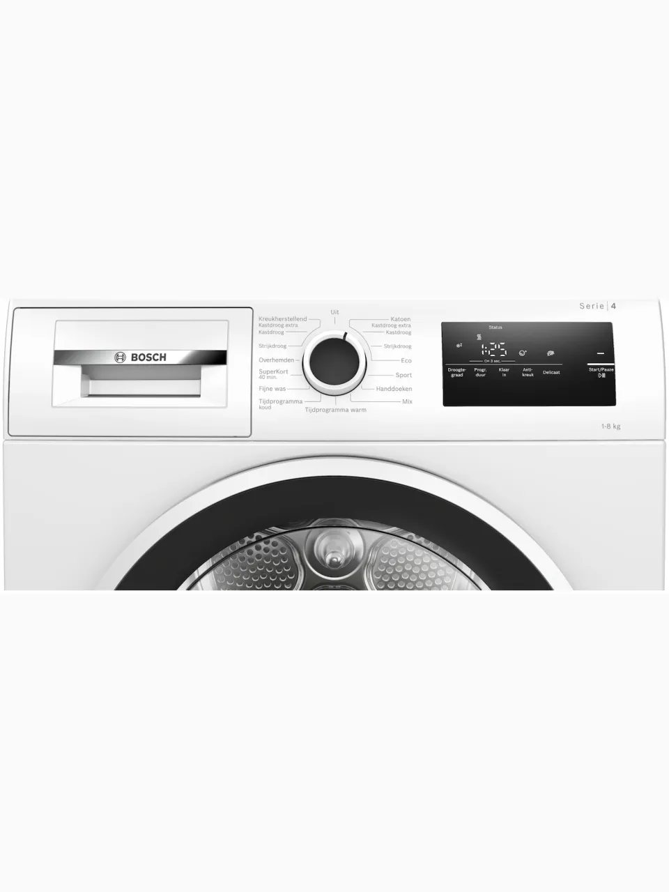 Bosch WTH8520LNL warmtepompdroger wit, foto 3